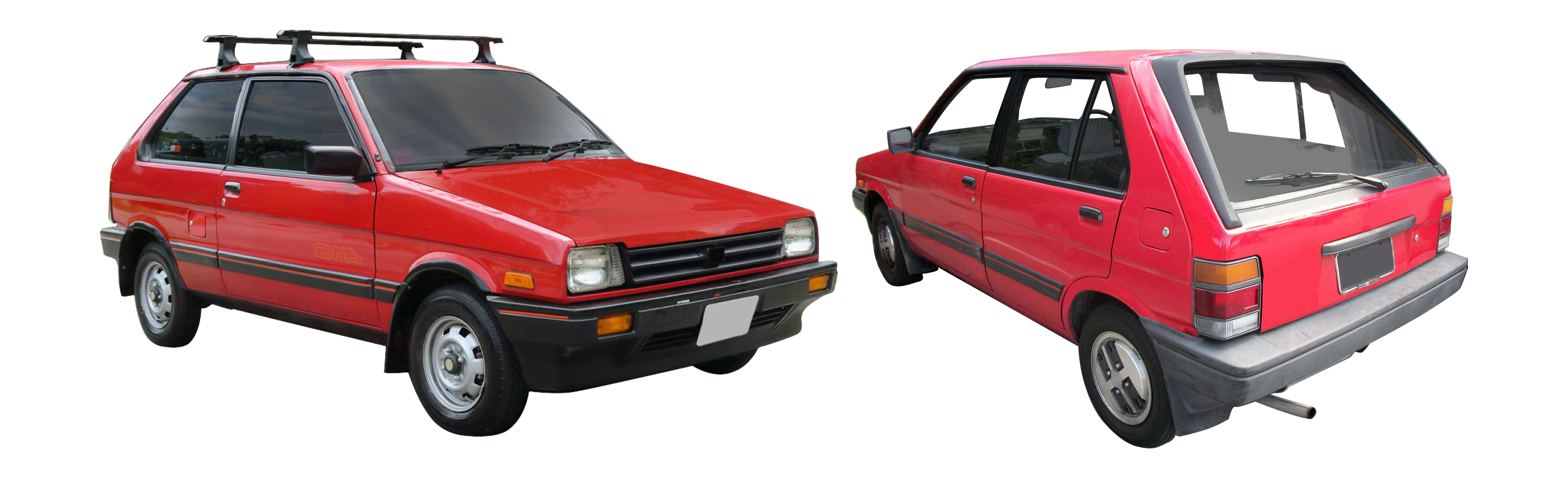 SUBARU - JUSTY I J12 - Mod. 01/89 - 01/94
